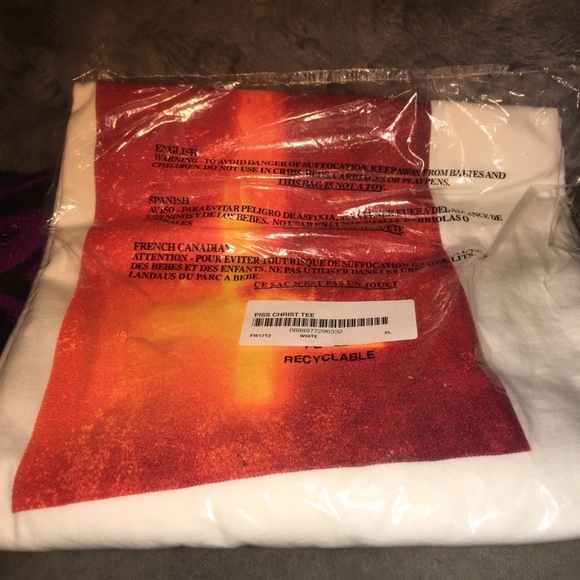 Supreme Piss Christ Tee-Shirt White XL - Picture 3 of 3
